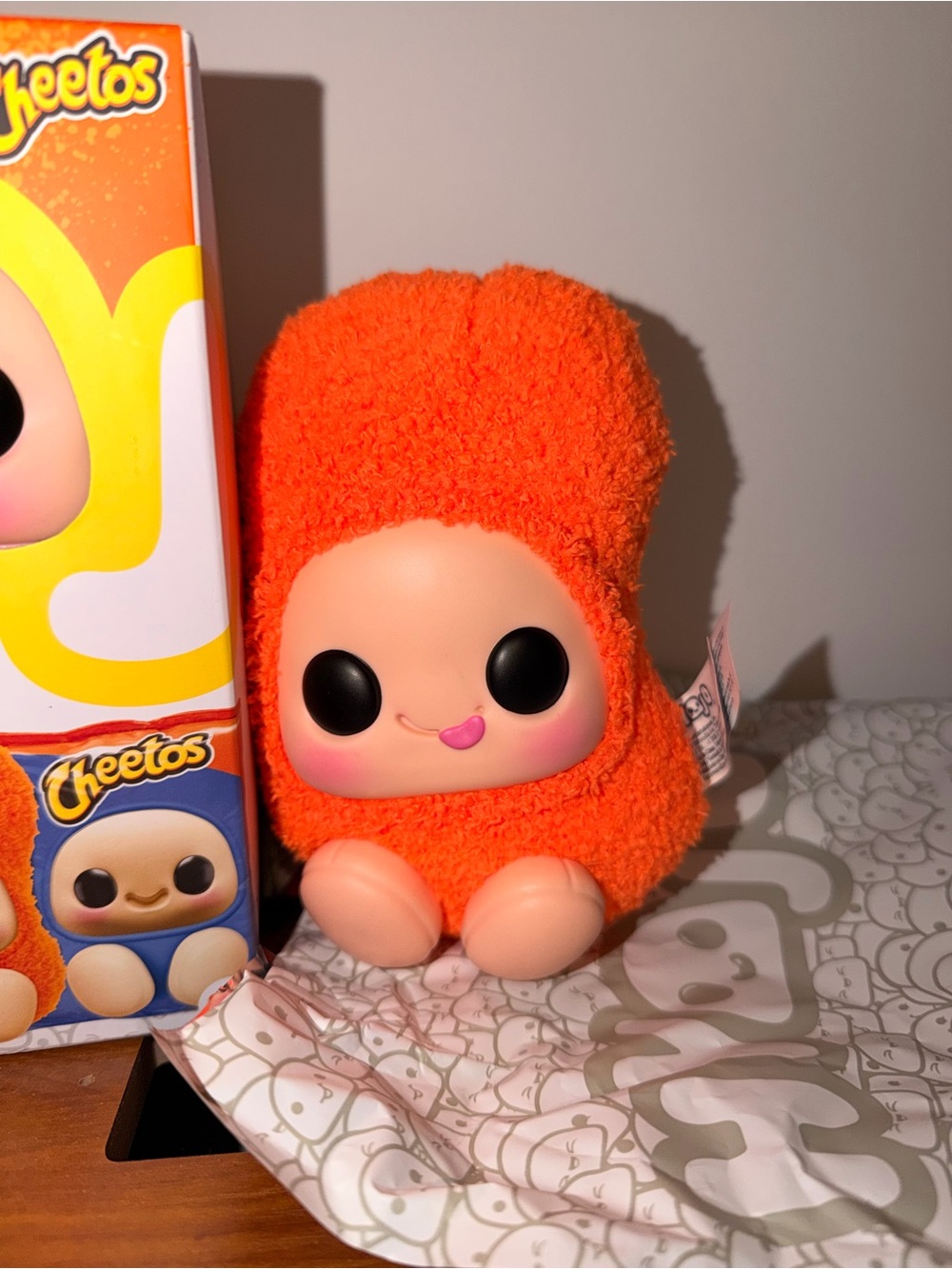 Plush Orange Squeeze Toy for Kids - Cute Soft Character - Picture 3 of 5